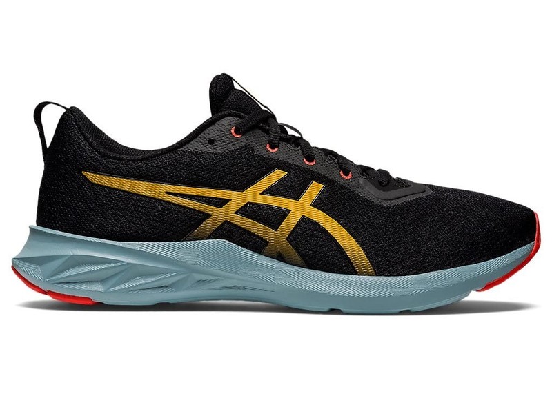 Size 13 – ASICS Men’s VERSABLAST 2 Running Shoes Black/Amber