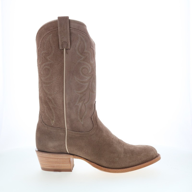 Tony Lama Plano 12″ Suede Round Toe DR3051 Mens Brown Cowboy Western Boots