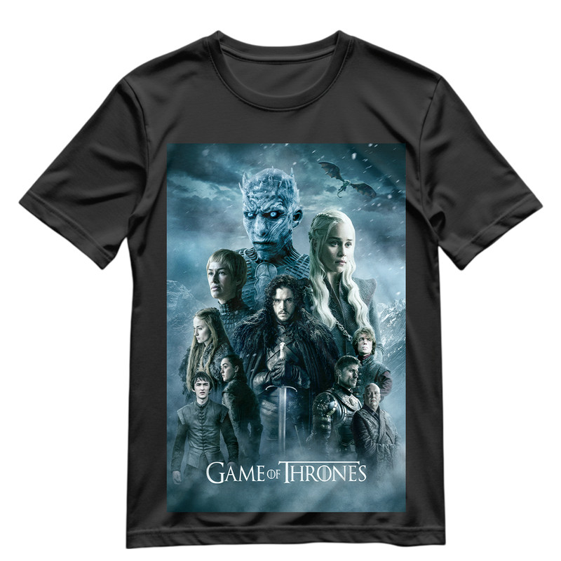 Game Of Thrones T Shirt GOT Collectors Graphic Shirt S-XXXL Jon Snow Tyrion Arya gallery