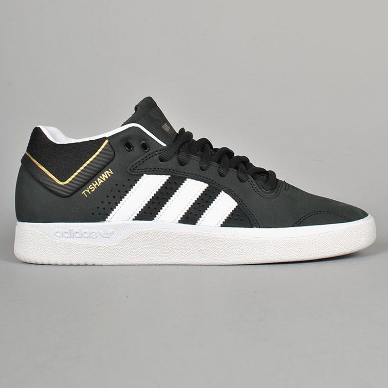 Adidas Tyshawn Men’s Sneaker Skateboarding Shoe Athletic Black Trainers #011