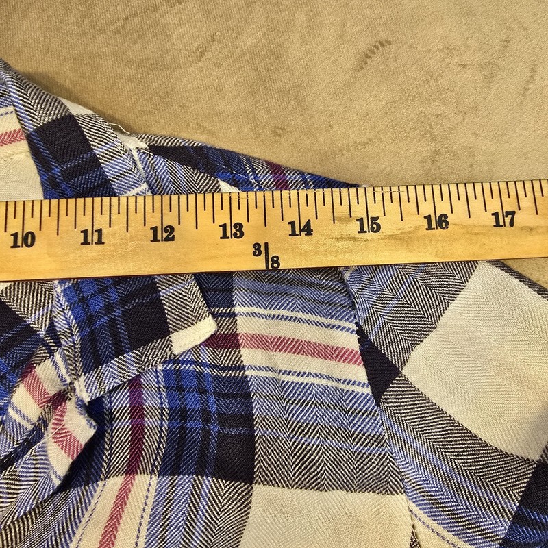 VICI Thread and Supply Plaid Button-Up Shirt S Women gallery