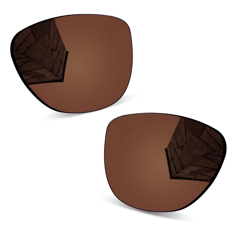 Brown Polarized Replacement Lenses for Oakley Coldfuse OO6042 Sunglasses
