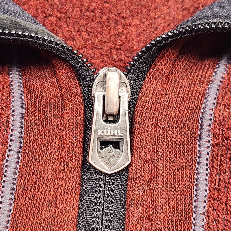 Kuhl Jacket Mens Small Red Interceptr Fleece Kashmira Full Zip Outdoors Hiking gallery