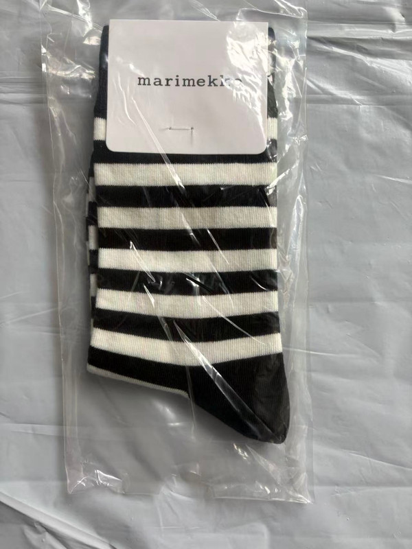 Marimekko women’s socks soft Combed Cotton Floral 1 Pair size EU 37-39