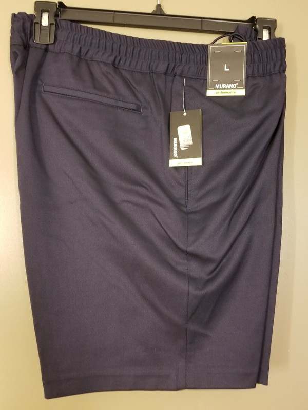 Men’s Shorts size XLarge Murano NWT Moisture Wicking, Easy Care comfort stretch