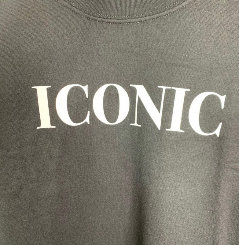 NWT Sub_Urban Riot Iconic Crewneck Pullover Willow Sweatshirt Black Sz S gallery
