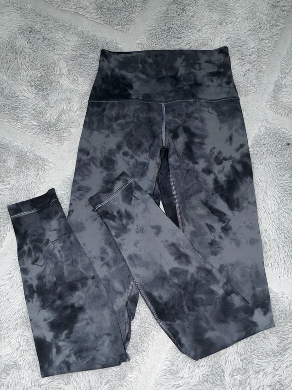 Lululemon Align High-Rise Pant 25" Diamond Dye Pitch Grey Graphite Grey gallery