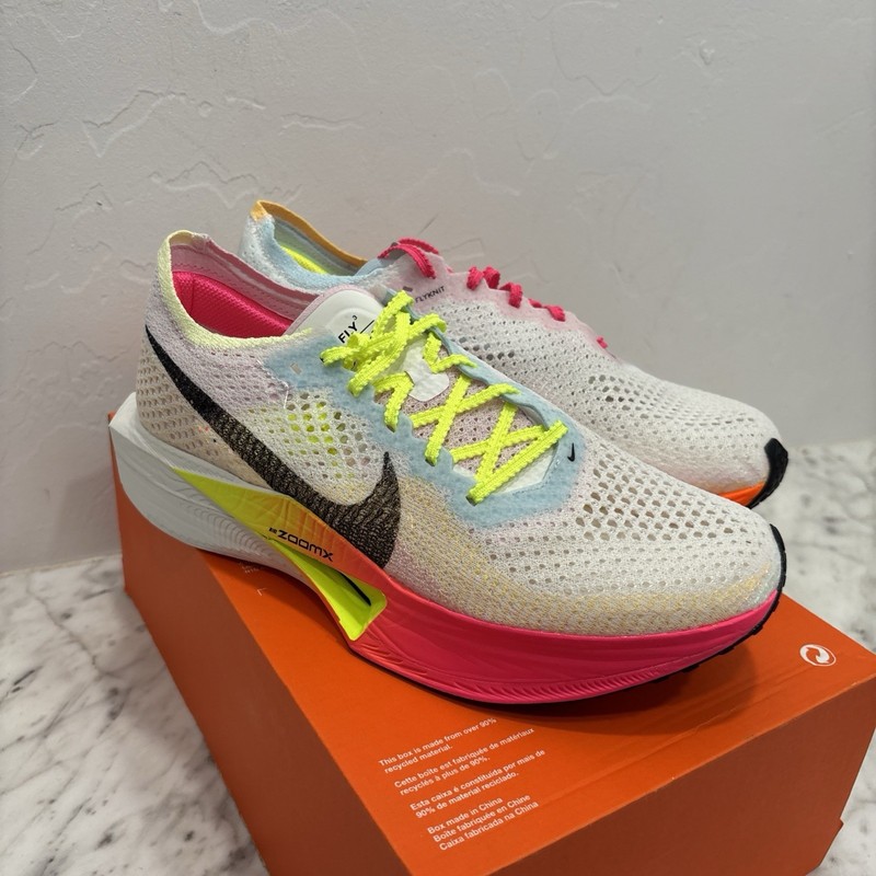 Nike ZoomX Vaporfly Next% 3 Flyknit Multi-color HQ3219 902 Men's Size 10.5