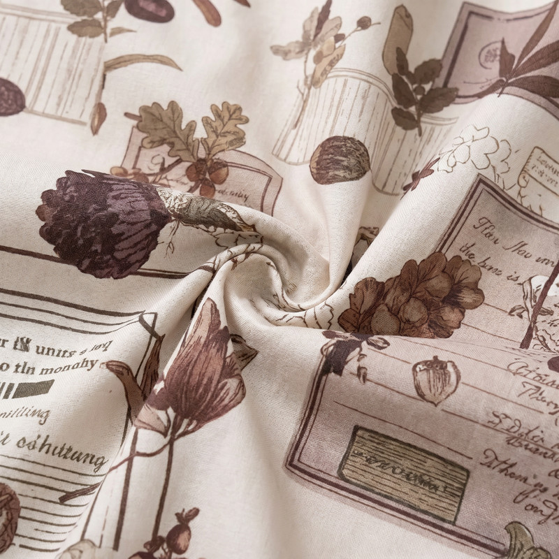 Women Lolita JSK Dress 3PCS Set Vintage Botanical Print Lace Ruffle Long Sleeve gallery