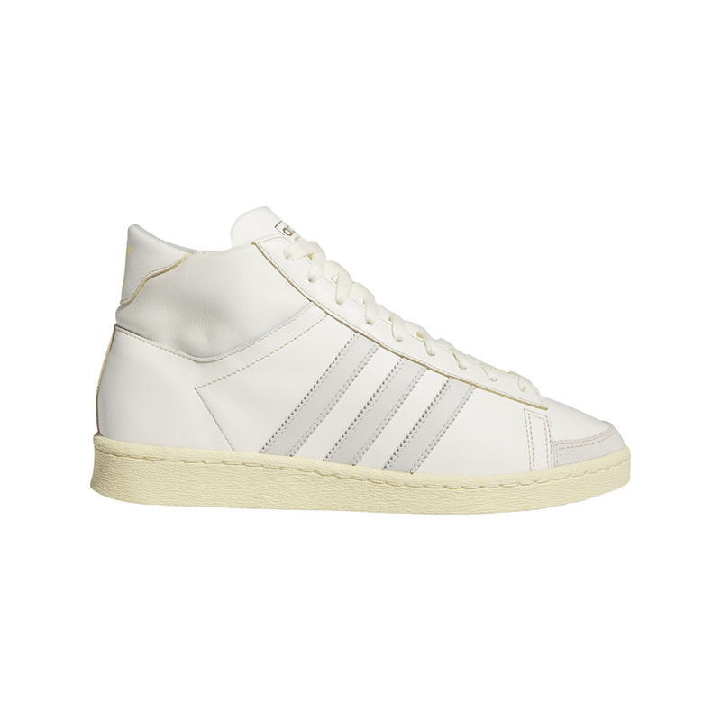 adidas Jabbar High Top Mens Grey, White Sneakers Casual Shoes IH3183-A
