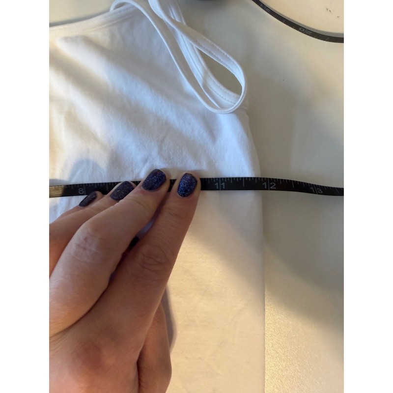 Nikibiki White Seamless Ribbed Camisole Tank Top NS1010 One Size USA Made gallery