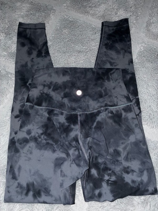 Lululemon Align High-Rise Pant 25″ Diamond Dye Pitch Grey Graphite Grey
