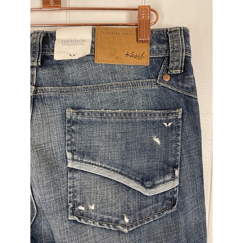 Kasil Heritage 1968 Davidson Straight Fit Jeans NWT 32 gallery