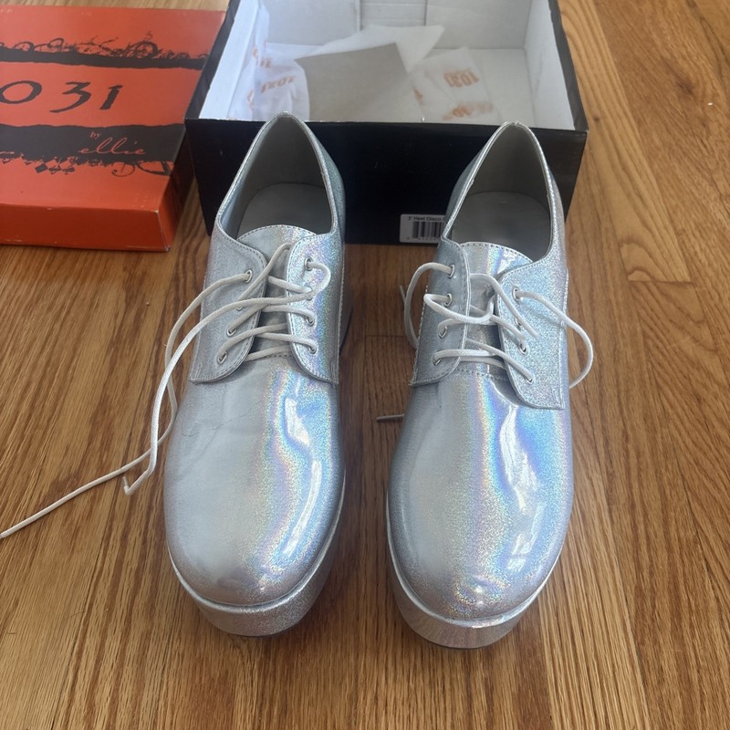 ellie 1031 Men’s 3″ Heel Disco Platform Shoes 312-Pimp Size M 10-11