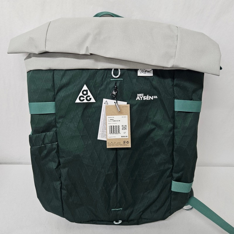 Nike ACG Aysen 32L Daypack Vintage Green Iron Ore X-Pac Backpack DV4054-338 NEW