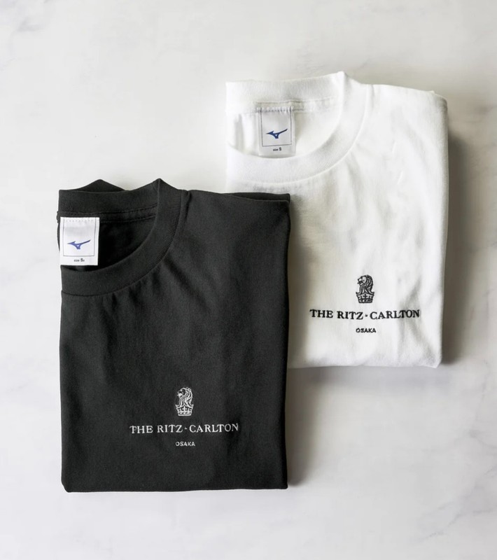 The Ritz-Carlton Osaka Logo Tee Shirt Cotton Embroidered White Size XL New