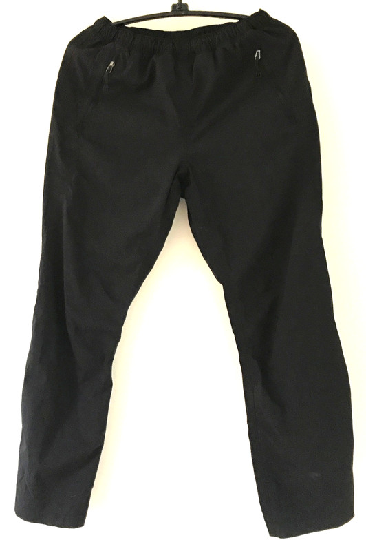 REI Black Nylon Snow Rain Ski Pants Girls Youth Medium 10-12 25×26