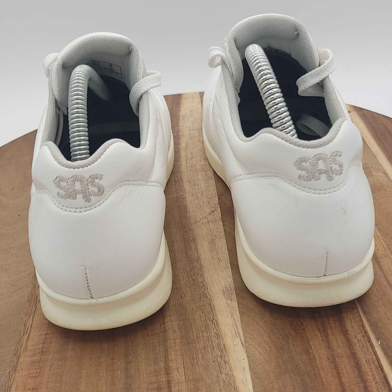 SAS Free Time Womens Size 9 Narrow White Leather Walking Orthopedic Tripad Shoes gallery