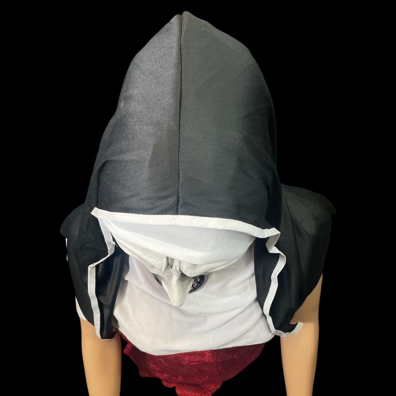 Scary Cosplay The Nun Full Face Halloween Mask Costume Horror Creepy Party Props gallery