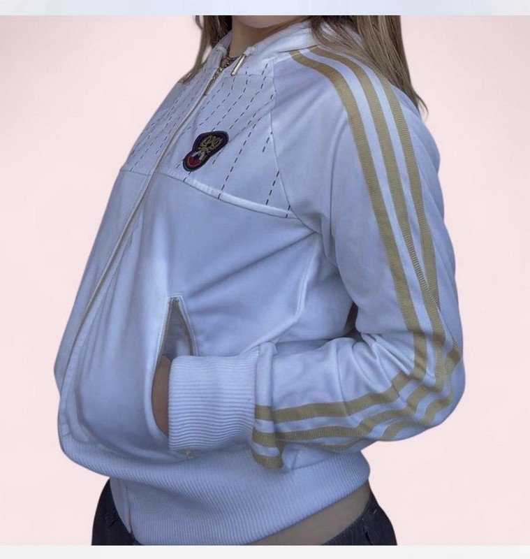 Gold and white adidas World Cup Russia Retro “1988” jacket Moscow fifa soccer gallery