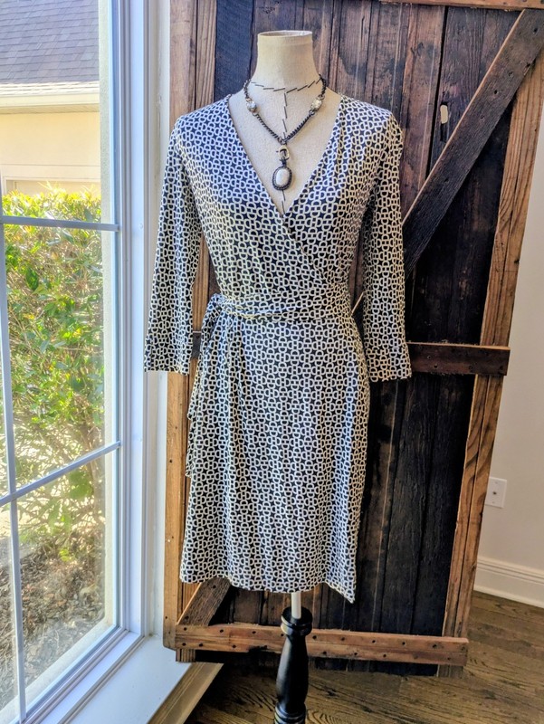 Diane Von Furstenberg Geometric Dress