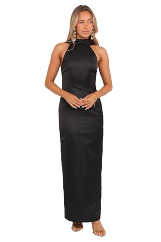 Petal & Pup Women’s Cassidy-Maxi-Dress-Black Size 6