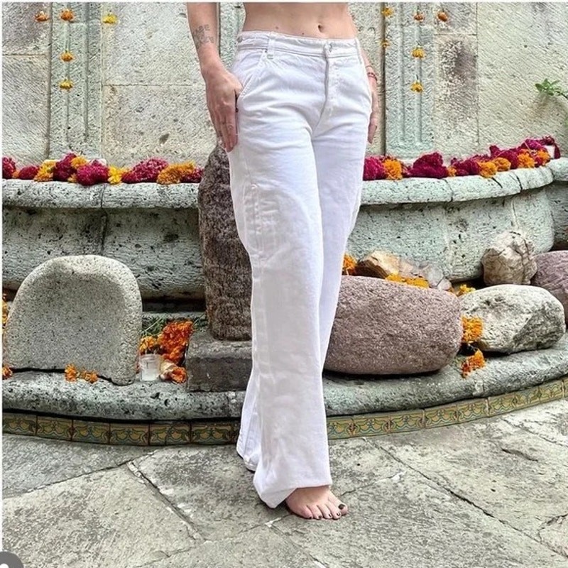 NWT- Daily Blue «HOPE» White Bull Denim Size:31 RET$368 SOLD OUT ON LINE!!