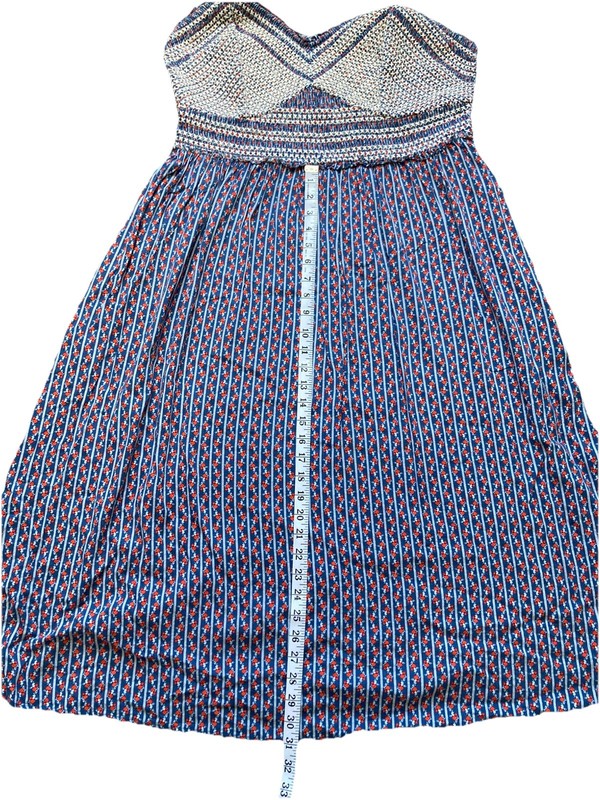 Old Navy Dress Red White Blue 4th of July Adjustable Spaghetti Straps Pockets gallery