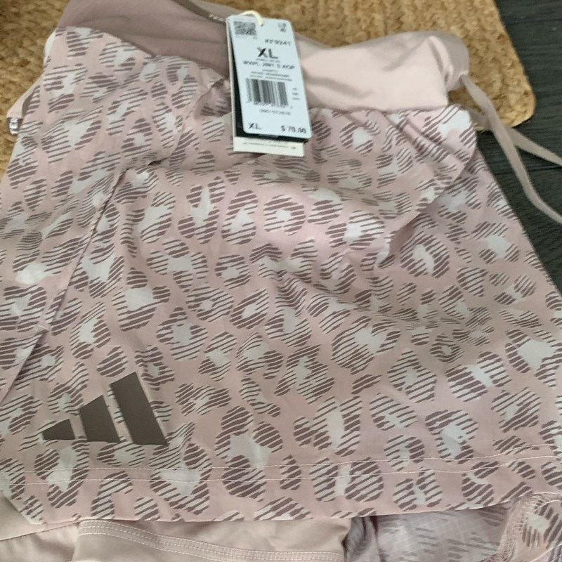 adidas Terrex Women’s Hiking 2-in-1 Skort/Shorts XL Pink Geometric KF9241