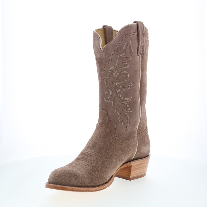 Tony Lama Plano 12" Suede Round Toe DR3051 Mens Brown Cowboy Western Boots gallery
