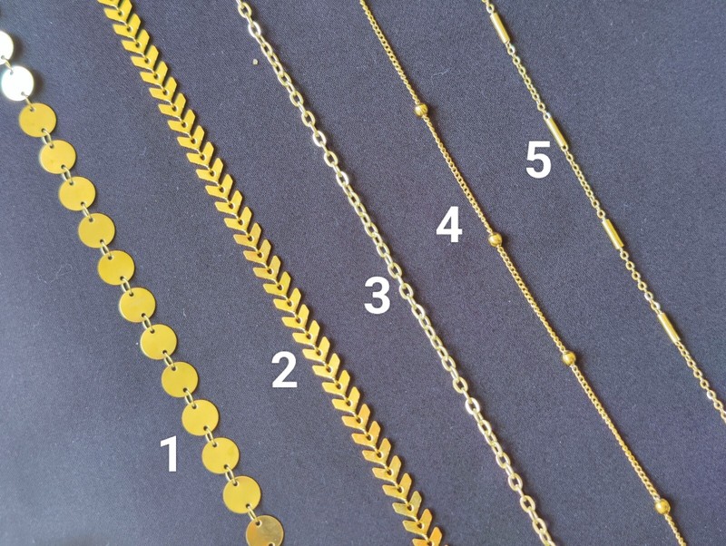 Custom Made Boho Festival Face Chain (Please refer to description to customize) gallery