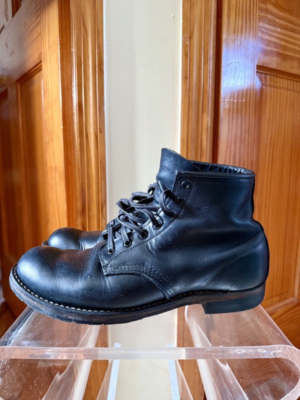 Red Wing Heritage Beckman Boot in Black Mens Size 9.5D, Pre-owned $400