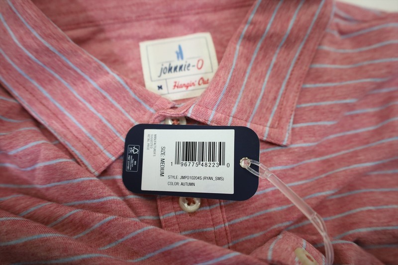 Johnnie-O Golf Ryan_SMS Polo Mens Size Medium Autumn Regular New INV12987280 gallery