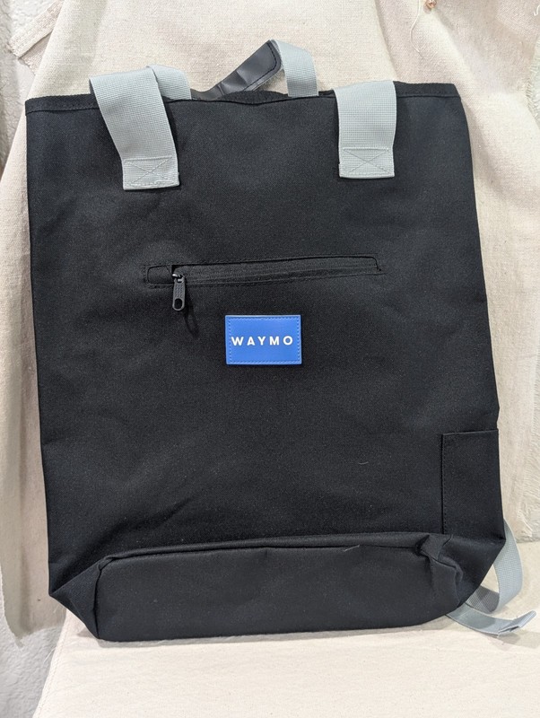 Waymo Self Driving Car Slater Backpack Collectable NEW W Tags Travel Technology