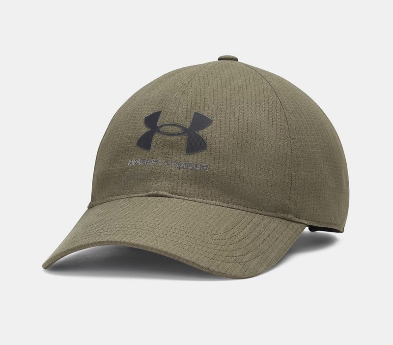 UNDER ARMOUR Iso-Chill ArmourVent Men’s Adjustable Hat Cap Green 1361528-390 NEW