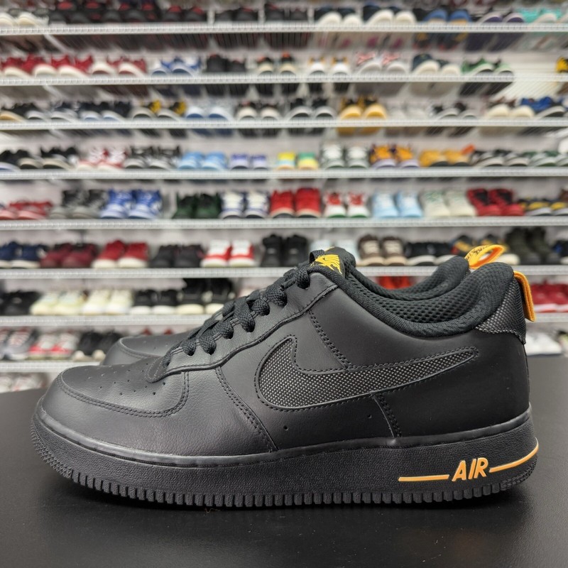 Nike Air Force 1 Low 07 LV8 Cut-Out Black DC1429-002 Men’s Size 11 gallery
