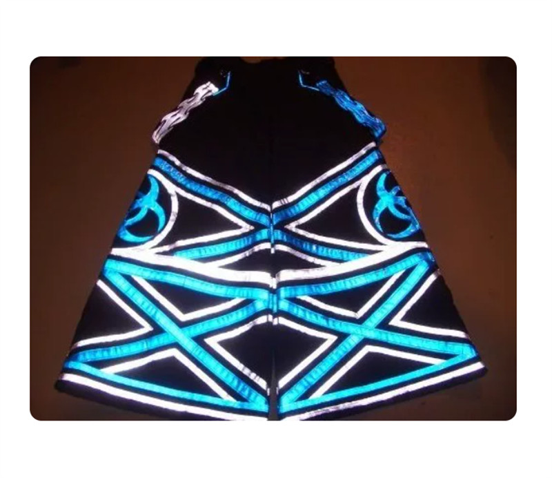 Heatwave Phat Pants Rave Gear Reflective Dance Wear Hardstyle Trousers Reflector