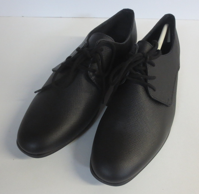 Perroquet Shoes Dressy Leather Lace Shoes – Black – EU 36 – US 4