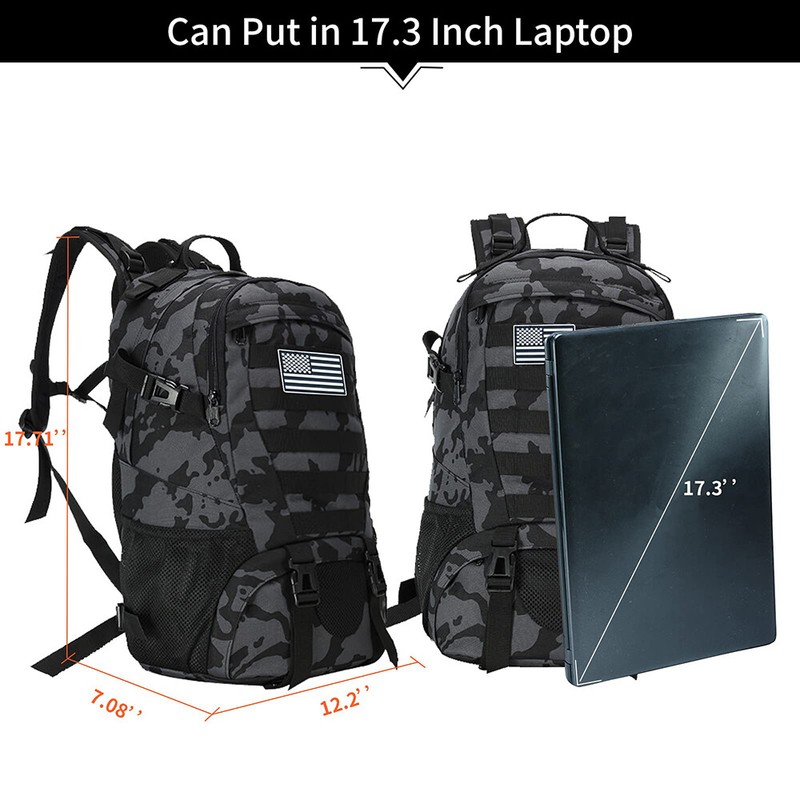 Outdoor Military Tactical Backpack Waterproof Rucksack Camping Hiking Bag gallery