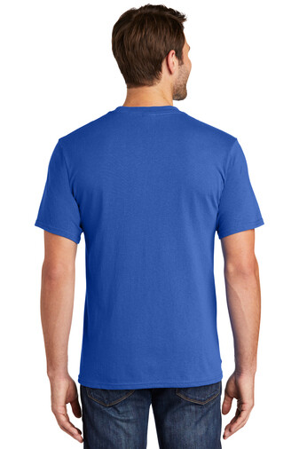 Port & Company PC54P Mens Short Sleeve Cotton Crew Neck T-Shirt With Pocket gallery