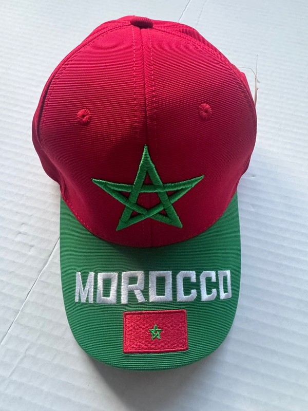 Baseball Cap Morocco Soccer World Cup Hats for Men & Women 1 Size