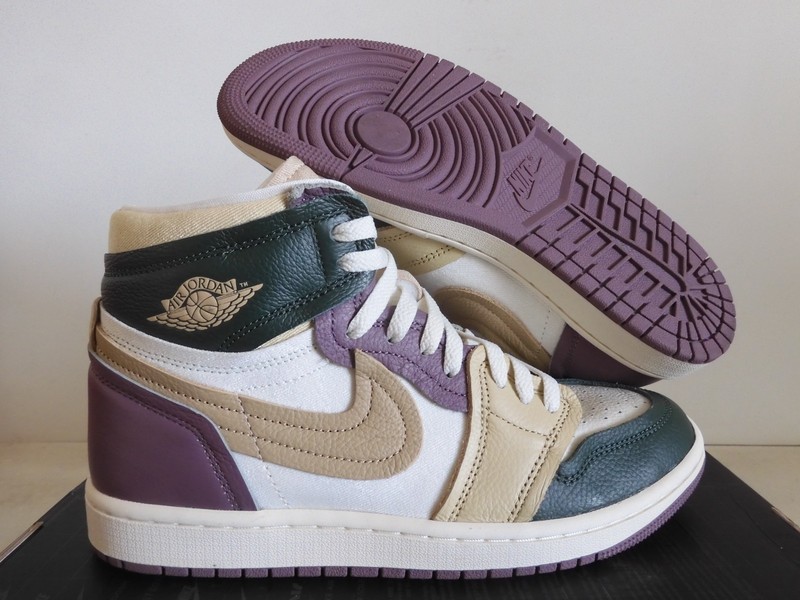 Nike Air Jordan 1 MM Hight Galactic Jade-Desert-Sail Womens [FB9891-300]