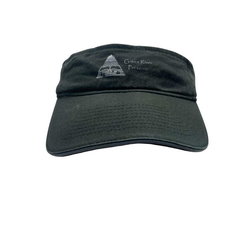 Green River Preserve Hat Visor Mens One Size Green Toppers Cotton Twill Outdoor