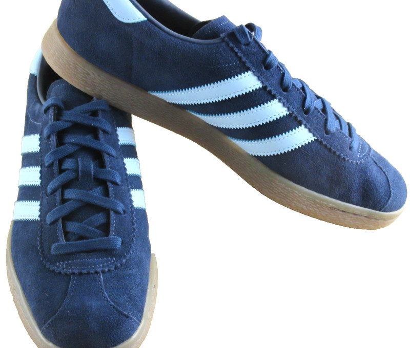 Adidas Originals Men's STADT Suede Indigo Navy Gum Sneakers Size 10.5 JQ9008 gallery
