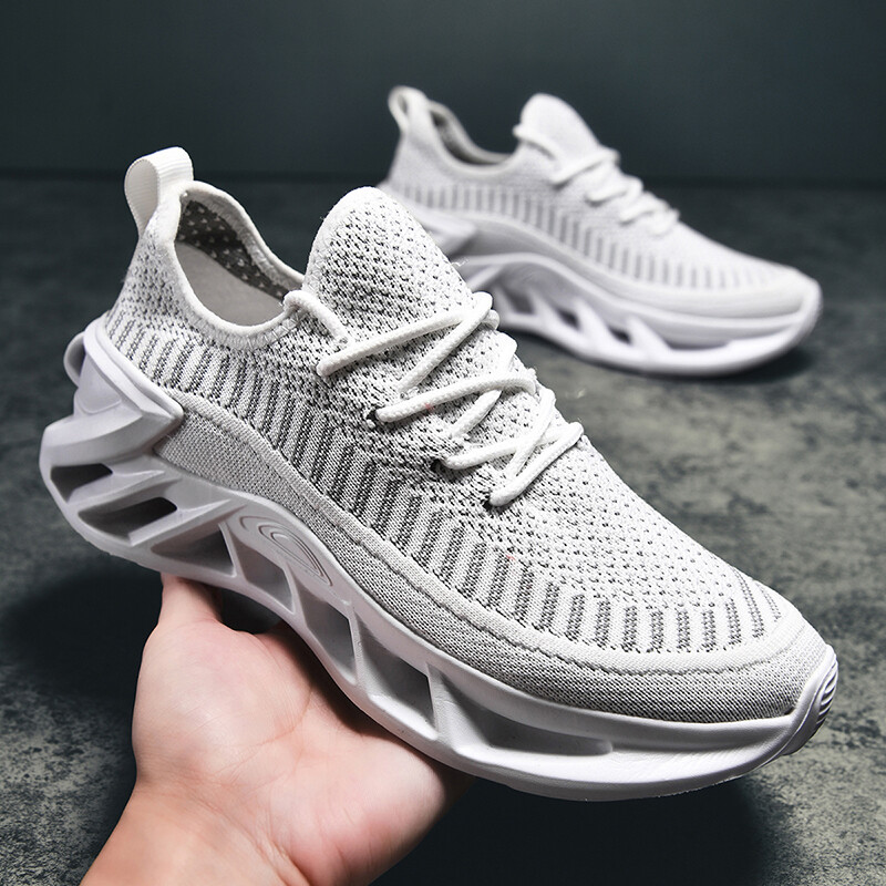 Unisex Running Shoes Trainers Breathable Mesh Soft-Sole Lightweight Sports Shoes gallery