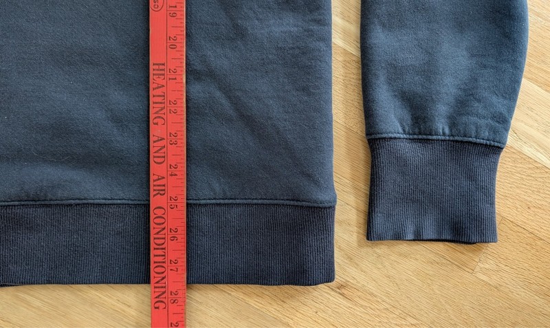 Relwen Superfleece Hoodie Navy Blue Sherpa Lined Hooded Sweatshirt Huckberry Med gallery