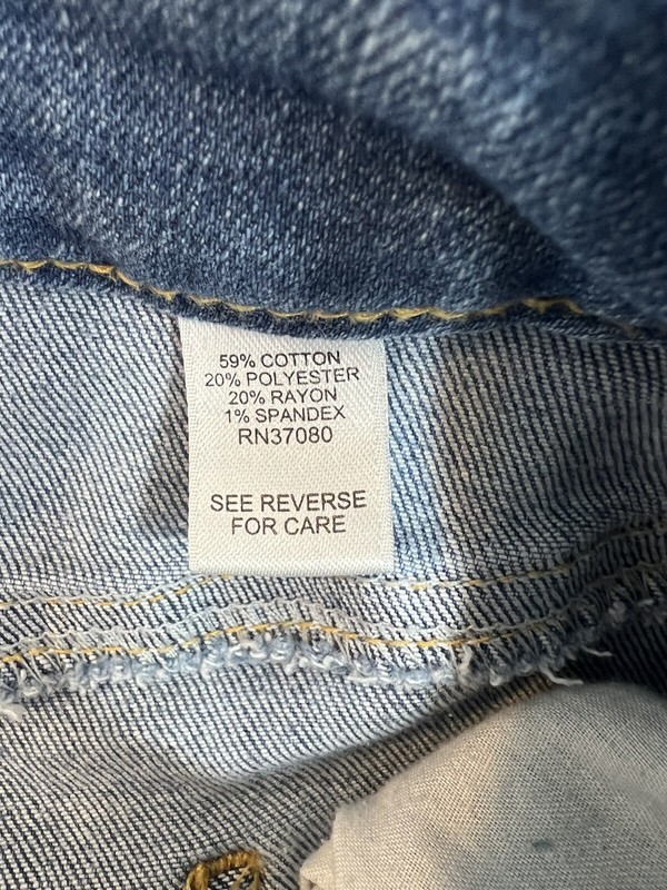 Est. 1946 Denim High Rise Skinny Distressed Jeans Womens 22W gallery