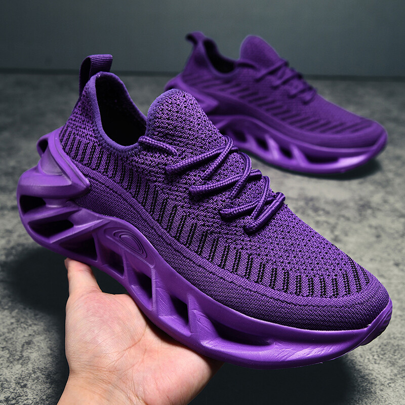Unisex Running Shoes Trainers Breathable Mesh Soft-Sole Lightweight Sports Shoes gallery