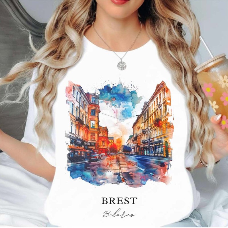 Brest Belarus Unisex Shirt Travel Gift Belarus Trip Lover Souvenir Tee