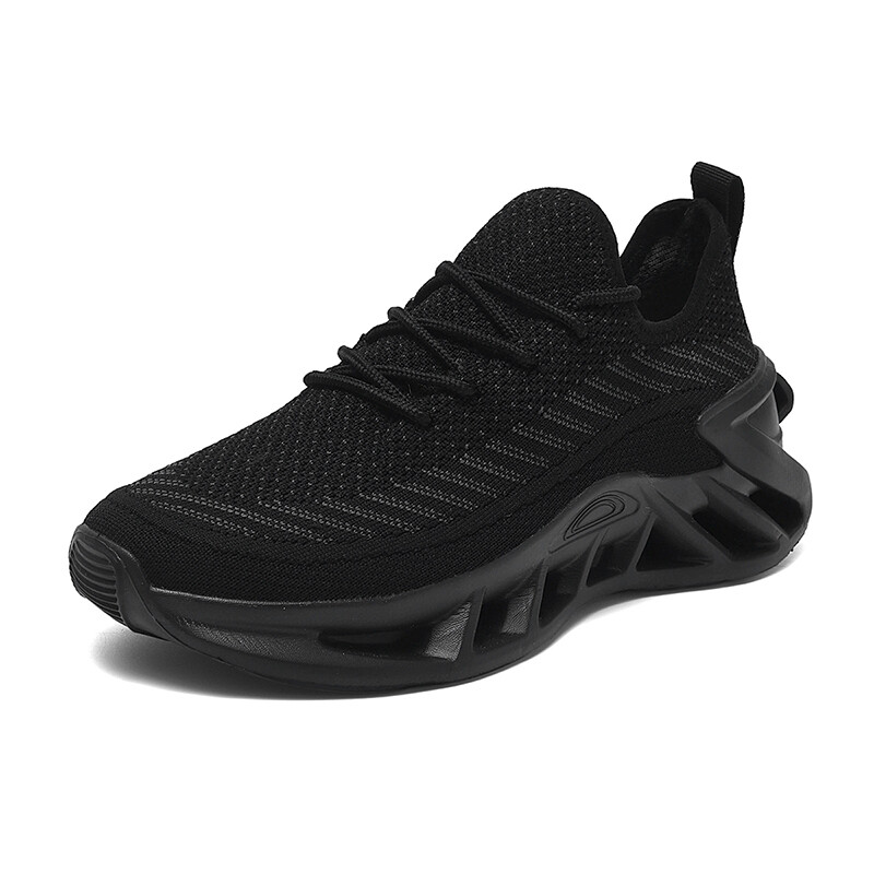 Unisex Running Shoes Trainers Breathable Mesh Soft-Sole Lightweight Sports Shoes